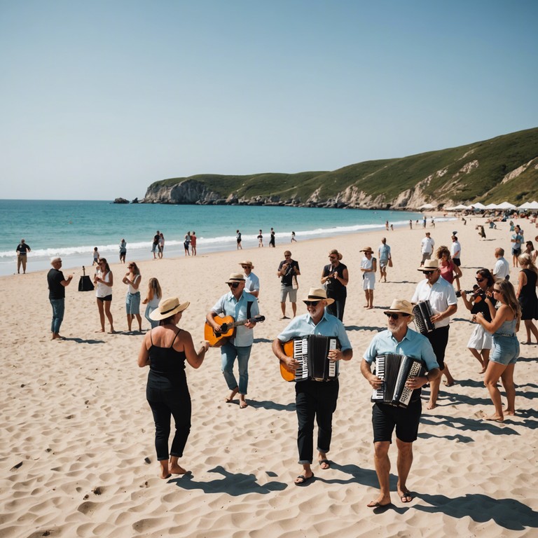 Inspired by the easy going atmosphere of the colombian coast, this track combines traditional cumbia rhythms with modern, carefree tones to transport listeners to a sunny day beachside in cartagena. The song infuses the classic sounds of coastal melodies with a lighter, breezy twist ideal for relaxing under the sun.