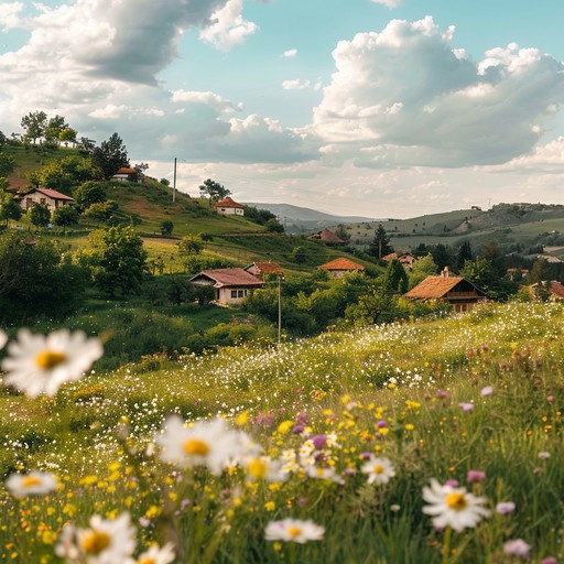 Discover the tranquility of bulgarian countrysides through soft traditional harmonies, capturing the peaceful essence of the region's cultural sounds.