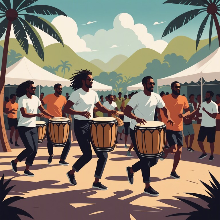 Ideal for any festive gathering, this song uses traditional afro cuban elements to fill the air with energy and joy. A surefire soundtrack for dancing and happiness.