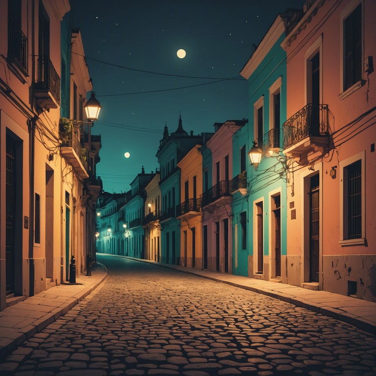 A serene instrumental piece, whispers in havana marries smooth rumba rhythms with the ambience of a quiet night in havana, designed to evoke the gentle stir of emotions under a canopy of stars. The music slowly builds with a tender dynamic, offering a soothing escape into a world of calming beats and reflective silences.