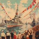 joyful homage to russian navy's vibrant celebrations