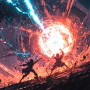 electrifying and intense for epic anime action moments