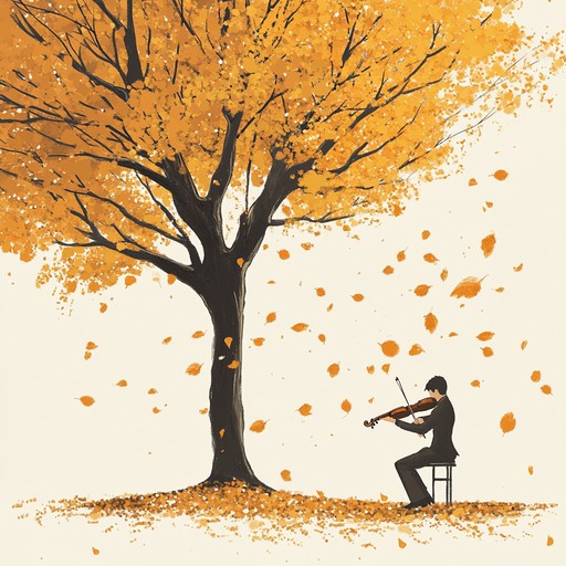 A deeply moving contemporary classical piece, blending the subtle dance of piano and violin to evoke tender autumnal romance. It paints a picture of quiet love in the fall, resonating with deep emotions and intimate connections.