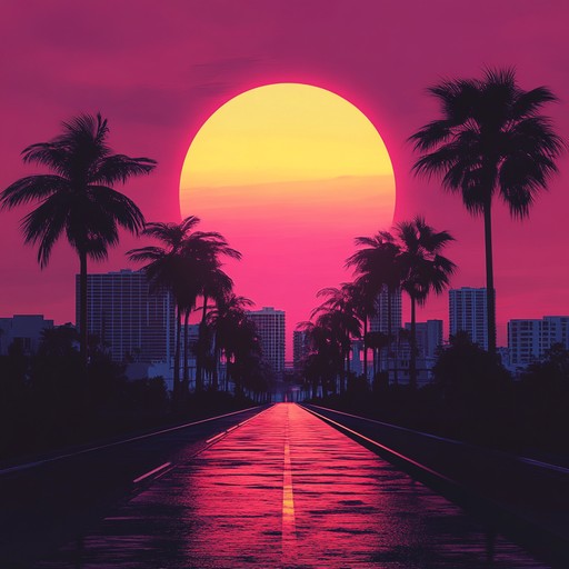 This track features calming retro synth sounds to create a peaceful and nostalgic atmosphere, ideal for unwinding while watching a sunset. Gentle synth pads and soft melodies work together in a seamless blend of relaxation