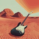 dynamic mix of rock guitar and middle eastern rhythms