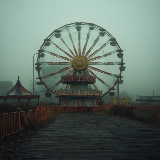 A whimsical capriccio that transforms into a sinister journey through an abandoned carnival. The playful yet dark melodies invite curiosity while instilling unease, like exploring forgotten attractions with ghostly remnants.