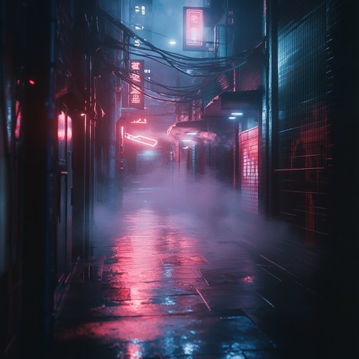 Deep and syncopated beats blend with melancholic, atmospheric synths, leading to a journey through urban nightscapes that evoke a sense of nostalgia intersecting with modernity. This piece is both energetic and reflective, highlighting the seamless blend of past and present.