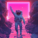 a motivating synth journey through a retro futuristic soundscape