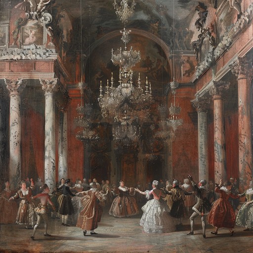 This piece brings the charm of baroque era to life with its lively tempo, elegant harpsichord melodies, and rhythmic string accompaniments. It captures the buoyant and celebratory essence of historical dances in aristocratic courts, making it perfect for creating a refined yet jubilant atmosphere.