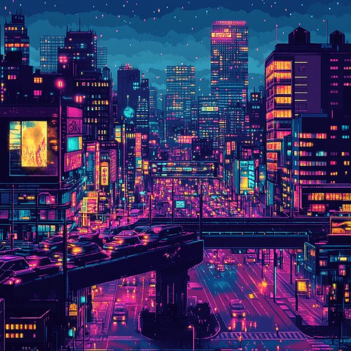 Imagine a bustling city at night, filled with neon lights and the sound of funk permeating the air. This track combines the essence of classic funk with a modern twist, encapsulating the energy and rhythm of an urban landscape after dark. The presence of funky guitar riffs and deep bass lines brings the vibrant city nightlife to life through music.