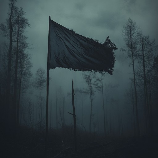 This instrumental track combines traditional patriotic themes with a sinister twist, featuring haunting melodies and dark orchestral arrangements. The music evokes a sense of pride intertwined with foreboding, creating a powerful and unsettling ambiance. Perfect for dramatic scenes requiring a blend of national pride and eerie tension.