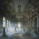 ethereal waltz evoking an eerie ghostly ballroom dance