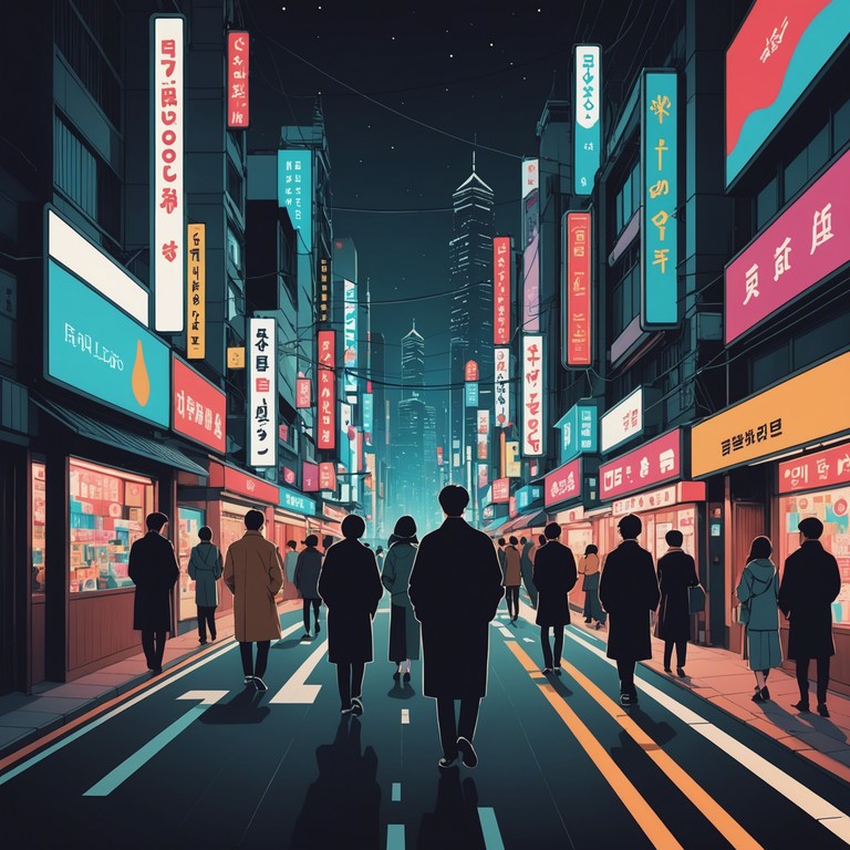 A delightful journey through the heart of seoul's vibrant youth culture, encapsulating the joy and dynamism of city life with playful and catchy melodies inspired by k pop energy. The composition is intended to evoke visuals of bustling streets, fashion, and the colorful lights of seoul.