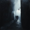 an eerie drum n bass track featuring haunting and ethereal sounds