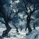 eerie holiday song with unsettling, sinister undertones throughout