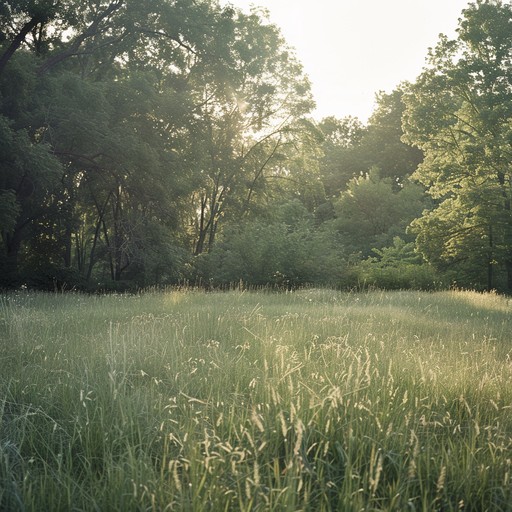 A soothing, neoclassical piece that captures the essence of a serene meadow under soft sunlight, using subtle dynamics to evoke feelings of warmth and calm. Each note of the piano delicately paints an auditory landscape, inviting listeners to immerse themselves in the tranquility of nature and personal reflection.