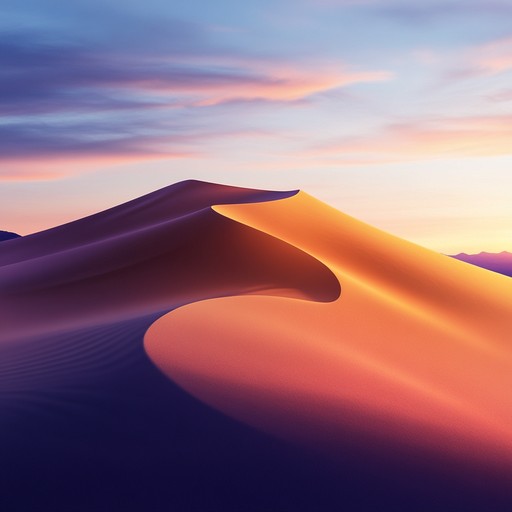 An energetic composition featuring vibrant middle eastern scales and captivating rhythms, evoking a sense of renewal and inspiration as if witnessing a radiant sunrise over the desert landscape.