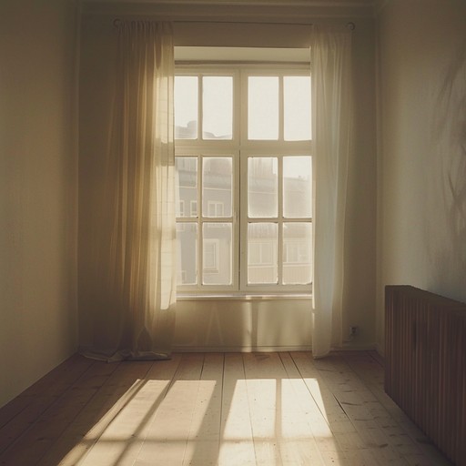 This instrumental piece captures the essence of solitude and introspection, perfect for those quiet moments alone in a bedroom. The composition gently unravels with tender melodies on an acoustic guitar, supported by minimalist electronic elements that evoke a sense of isolation and deep thought. The dynamic range is soft, enhancing the intimate and personal atmosphere of the track.