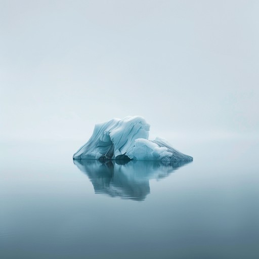 A tranquil and enchanting musical journey through the vast, icy landscapes of the polar regions. Delicate, crystalline tones shimmer and drift like falling snowflakes, while deep, resonant drones evoke the ancient, timeless presence of glaciers and frozen seas.