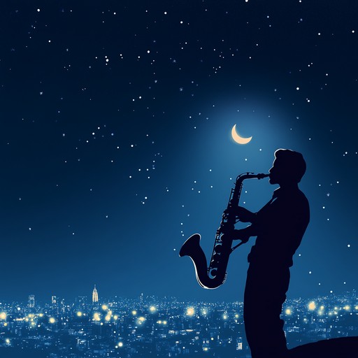 This piece takes listeners on a captivating voyage through the enigmatic atmosphere of the night, blending soothing saxophone melodies with suspenseful undertones to create a thrilling yet relaxing experience.