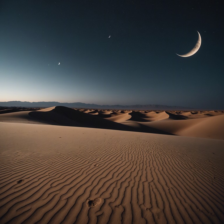 An auditory journey that unearths the secret whispers of the sahara night, merging traditional desert sounds with a chilling modern ambiance.