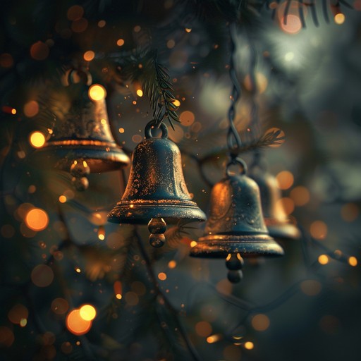 Enchant listeners with a celestial holiday tune, where soothing bells harmonize to evoke spiritual joy and peace. The sound reverberates with a sacred serenity, embodying the essence of a tranquil, divine celebration.