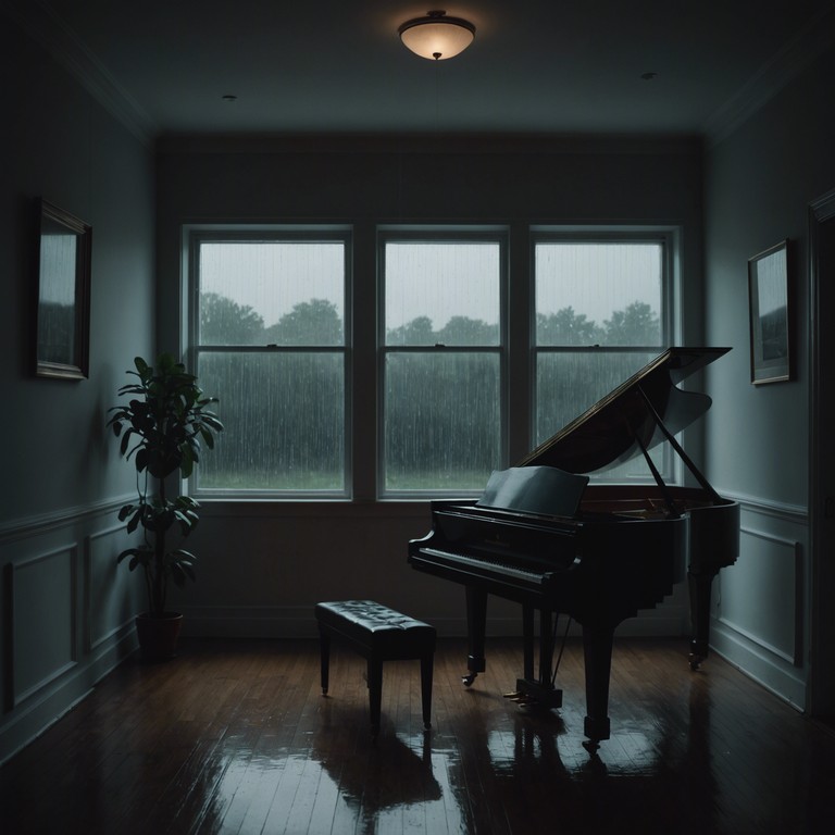 This track captures the essence of a heartbroken soul through the somber melody played on a grand piano, infusing a deeply emotional and reflective mood with each note. The song progresses through stages of grief, ending with a poignant resolution that leaves the listener touched by its honesty and beauty.