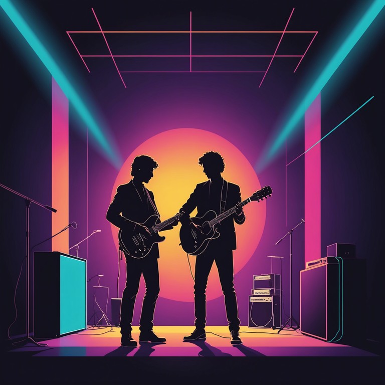 In an audio landscape painted with vibrant swatches of glam rock and bold beats, this track uses an electric guitar to reign supreme, injecting a vintage yet timeless energy that captivates the spirit of retro glamour combined with modern audacity. The guitar solos are designed to dazzle, inspired by the flamboyance of 1970s rock icons, embodying an escape into a neon lit world of fantasy and style.