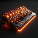 sparkling synths build unexpected, suspenseful atmosphere piece.