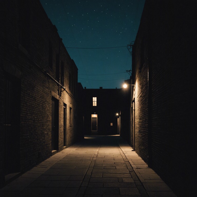 In the heart of the night, where shadows play tricks and darkness swells, this track uses aggressive drum patterns and haunting bass lines to evoke the stealth and tension of unseen threats lurking in the shadows. Perfect for evoking a sense of imminent danger and clandestine movements.