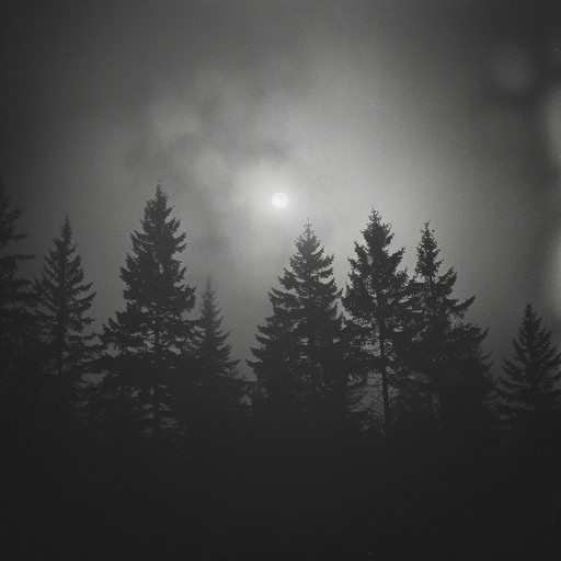 A haunting track that combines finnish melodic traditions with contemporary pop, producing an intensely dark and eerie soundscape. The synthesizer leads through a journey of mystery and dread, mimicking the feeling of getting lost in shadowy nordic woods.