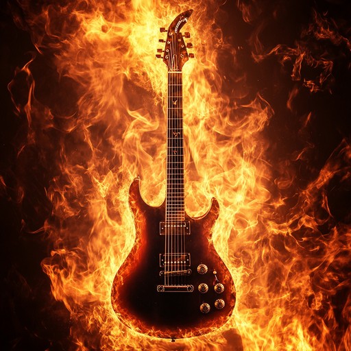 An instrumental rock anthem that blends heavily distorted guitar riffs with pounding drums and driving bass, building intensity through searing solos and epic crescendos. Ideal for capturing the spirit of rock warriors and fueling high energy moments