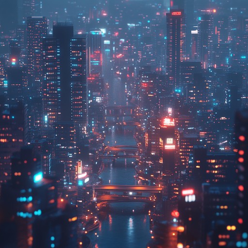 A serene instrumental journey through the enigmatic streets of tokyo, featuring lush synths, delicate chimes, and a dreamy soundscape. The track carries a hint of mystery and nostalgia, creating an almost magical atmosphere.