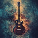 an energetic grunge instrumental with surging guitar and dynamic rhythms