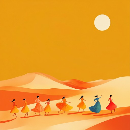 An energetic instrumental piece that celebrates the vibrant rhythms and melodies of the sahara desert, featuring the djembe and capturing the spirit of the desert in an uplifting musical journey