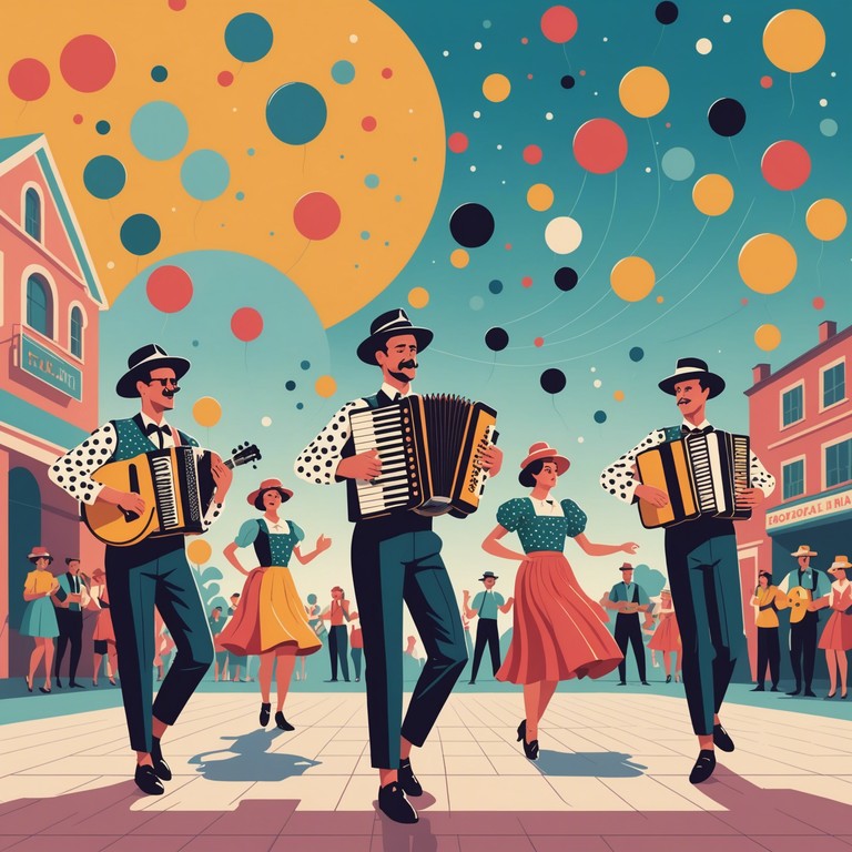 Channeling the spirit of a high energy dance hall filled with the rapid beats of aggressive polka, this alternative version intensifies the dynamic with even sharper accordion mastery and a faster tempo, designed to create an unforgettable musical experience.