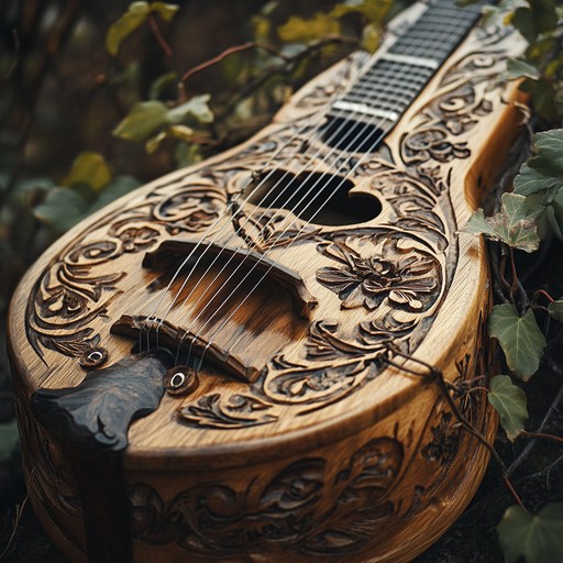 This instrumental track immerses listeners in a vibrant yet dark folk soundscape. The melodies, carried by the haunting tones of the hurdy gurdy, evoke the mysterious whispers and shadows of an ancient forest.