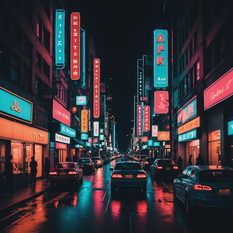 This edgy reggaeton track captures the pulse of city nightlife through a fusion of deep bass lines and sharp, rhythmic drum sequences. The melody, carried by a gritty electric guitar, evokes images of neon lit streets and midnight rendezvous, reflecting the raw, untamed spirit of urban exploration.