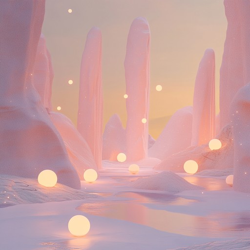 Visualize an otherworldly lullaby filled with gentle harp sounds and delicate synth waves. This track takes you on a mystical, relaxing journey through cosmic dreams, where the strange and surreal merge with the comforting and serene,