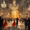 elegant orchestral arrangement depicts grand winter festivities beautifully.