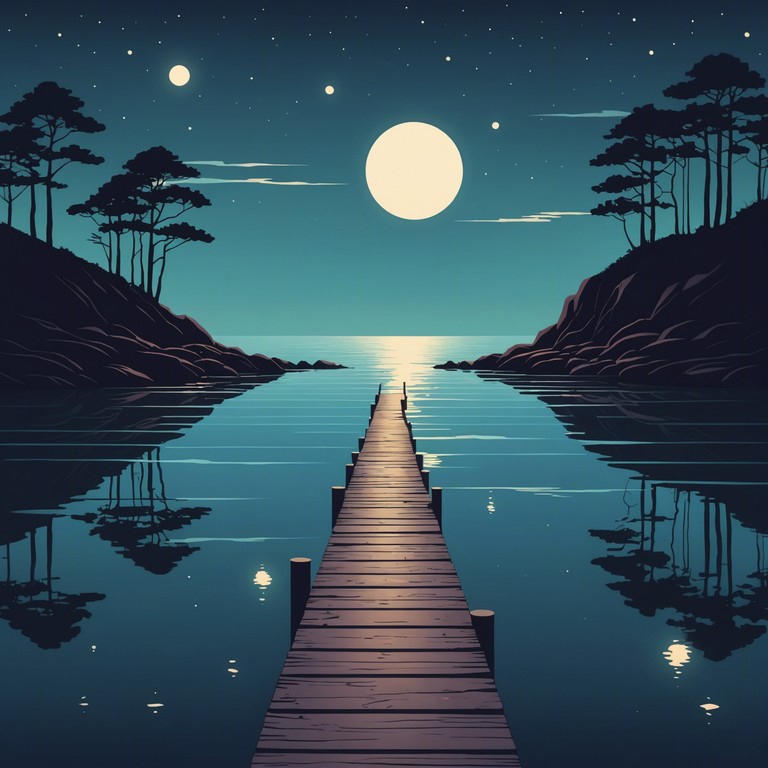 This alternative version dives deeper into the feelings of walking by a moonlit shore, surrounded by the gentle sound of waves and the soft beats of reggaeton, making your nightwalk mystical and enchanting.