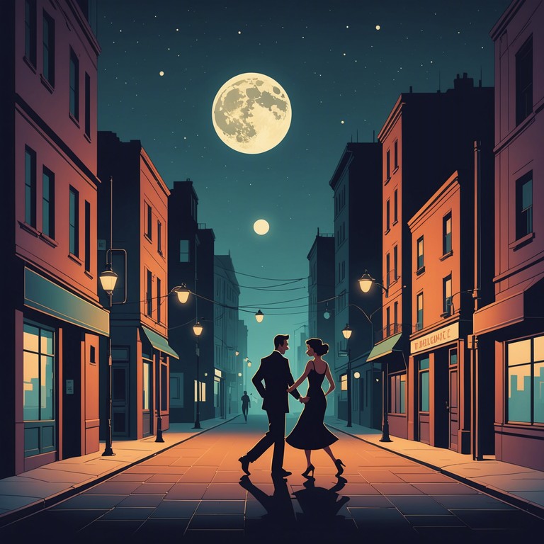 This track blends the rhythmic pulse of the city with the traditional sensuality of argentine tango, creating a unique urban soundscape. Think of moonlit streets, the echo of footsteps, and a distant melody of longing. The composition fuses electronic elements with a classic bandoneon, producing a sound that's both nostalgic and forward thinking.