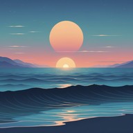 experiencing tranquility through soothing ambient music
