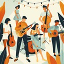 catchy folk rhythms meet energetic funky beats