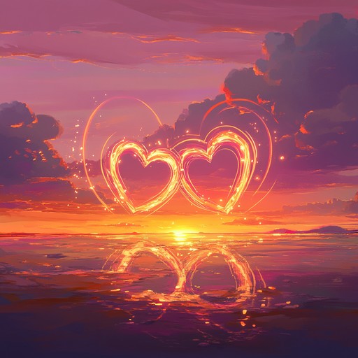 An instrumental track featuring the soothing tones of the acoustic guitar blended with light percussion and mellow piano chords. This piece evokes the tenderness and excitement of two people coming together, portraying the beauty and optimism of love blossoming. The melody flows gracefully, painting a serene landscape of shared smiles and heartfelt moments.