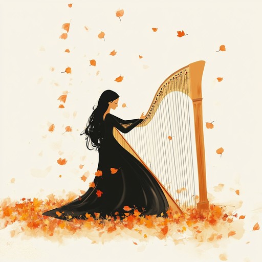 Creating a space where each note from the harp holds weight in its brevity, this alternative version explores the same themes of ephemerality and delicacy, while emphasizing the reflective and introspective nature of such fleeting moments.