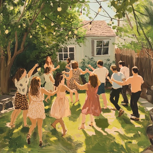 An energetic and joyous tune blending classic oldies instrumentation like jangly guitars and brass sections with modern production. Perfect for creating a bright, nostalgic atmosphere that evokes endless summer days and carefree dancing in the backyard.