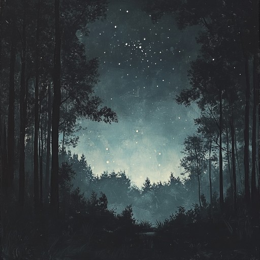 An enchanting, tranquil melody featuring gentle instrumentation designed to soothe and calm young minds, invoking images of peaceful forests and starry nights.