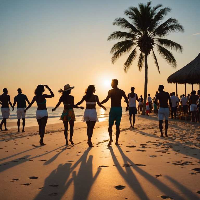 Imagine watching the sunrise on a pristine sandy beach while rhythmic samba rhythms fill the air, invoking a feeling of ecstasy and freedom. This track merges traditional samba rhythms with tropical instruments to capture the essence of a perfect beach morning.