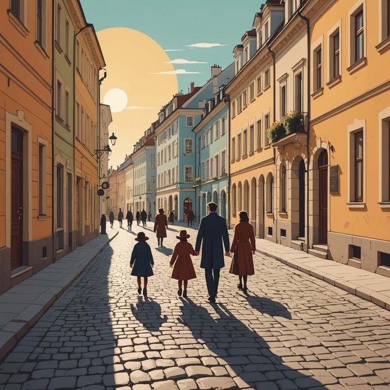 A delightful composition blending classical music's grace with a whimsical, playful tonality, perfect for bringing a light hearted yet sophisticated atmosphere. This piece aims to recapture the essence of a joyful morning in old vienna through modern eyes.